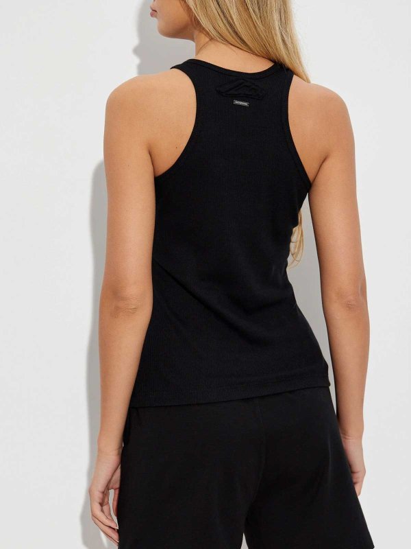 The Best Shops DSQUARED2: Tops & Tank tops - Sleeveless Cotton Top