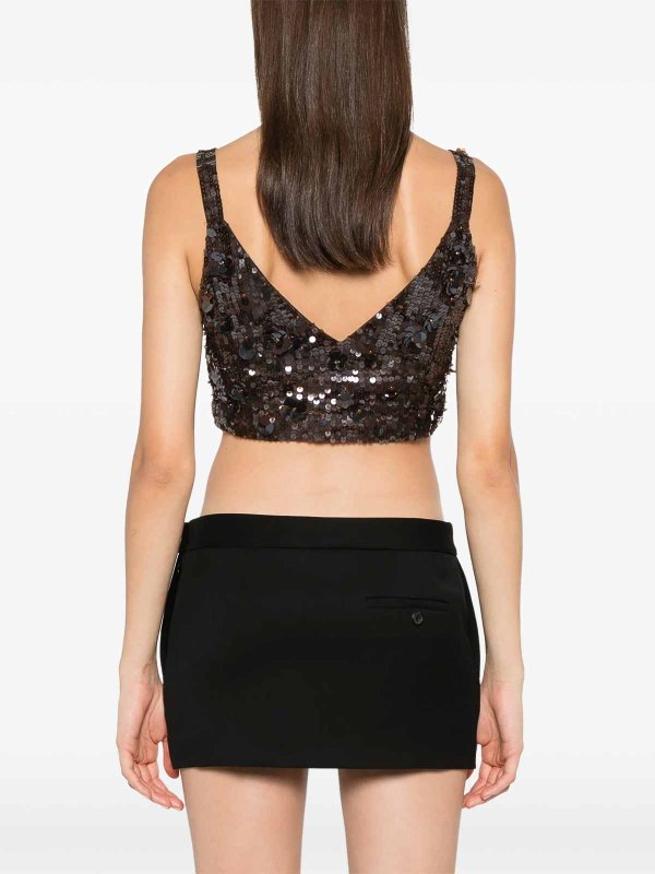 Glow Sequined Top shop online: P.A.R.O.S.H.