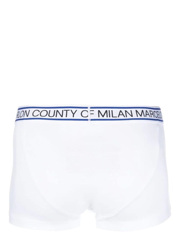 Marcelo Burlon County Of Milan: Swim shorts & swimming trunks online - 3 Pack Logo Waistband Boxer Briefs