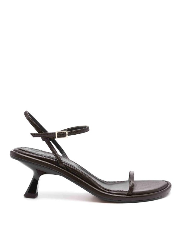 SOULIERS MARTINEZ: Sandalias - Sandalias - Marrón Oscuro