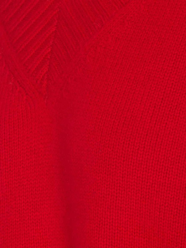 The Best Shops ARCH4: Suéteres con cuello pico - Suéter Cuello Redondo - Rojo
