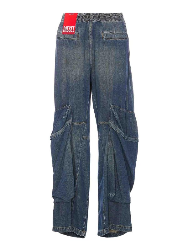 DIESEL: ブーツカットジーンズ online - ブーツカットジーンズ - ブルー