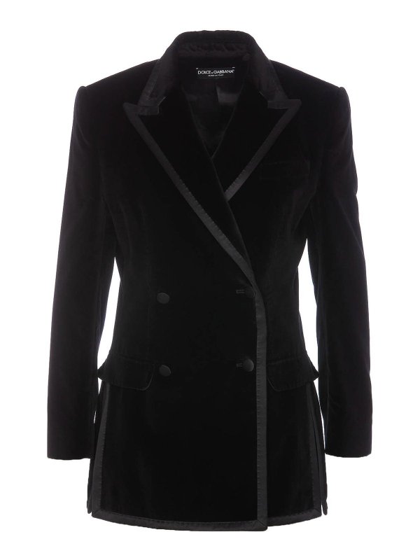 DOLCE & GABBANA: Blazer - Blazer - Schwarz