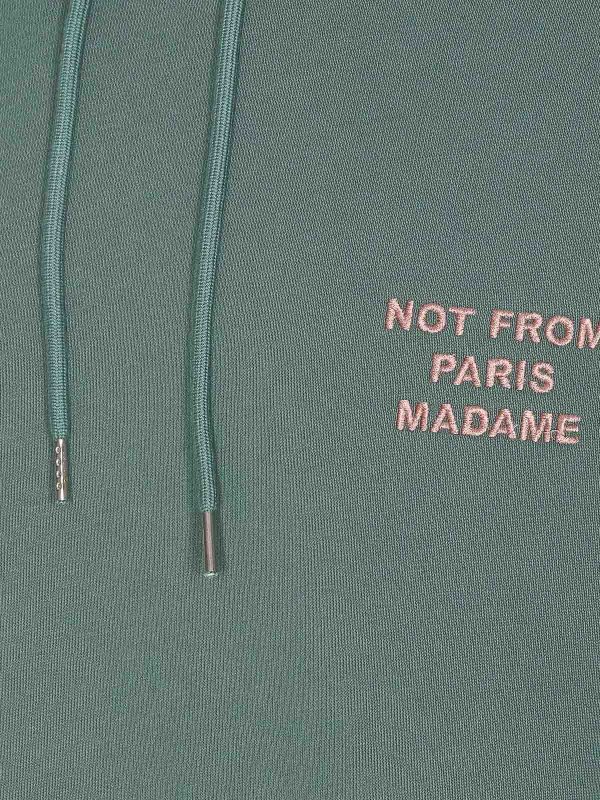 The Best Shops DRÔLE DE MONSIEUR: Sudaderas y suéteres - Sudadera - Verde