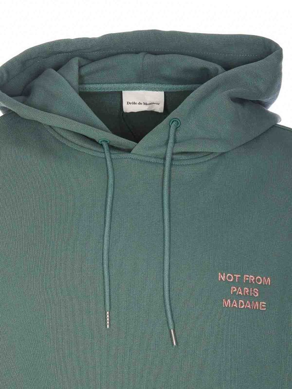 Sudadera - Verde shop online: DRÔLE DE MONSIEUR
