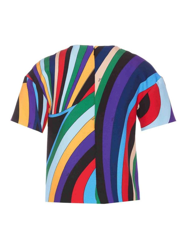 EMILIO PUCCI: Tops & Débardeurs online - Top - Multicolore