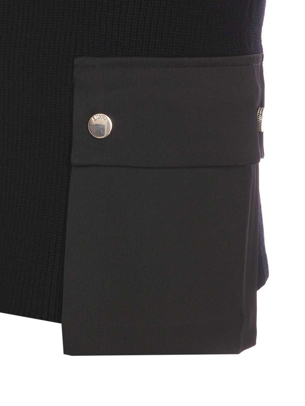 The Best Shops Liu Jo: ミニスカート - 膝丈/ミディスカート - 黒