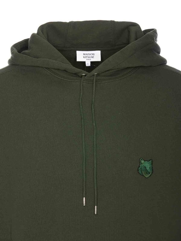 Sweatshirt - Grün shop online: MAISON KITSUNÉ