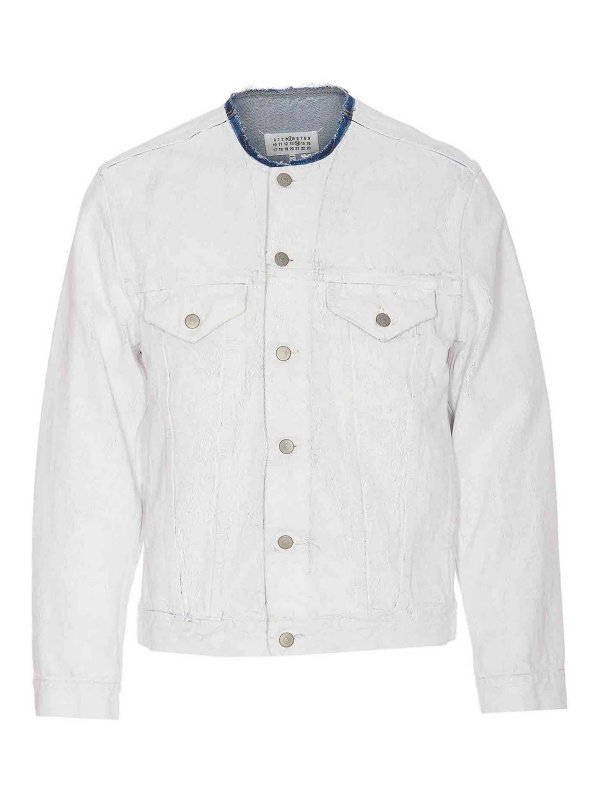 Maison Margiela: Vestes casuals - Veste Casual - Blanc