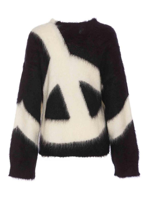 MOSCHINO: クルーネック online - クルーネック - 黒