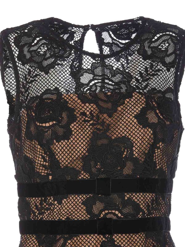 Kurzes Kleid - Schwarz shop online: Self Portrait