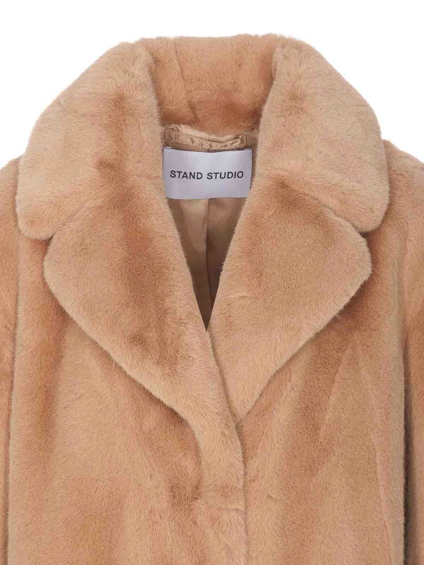 Abrigo Corto - Beis shop online: STAND STUDIO