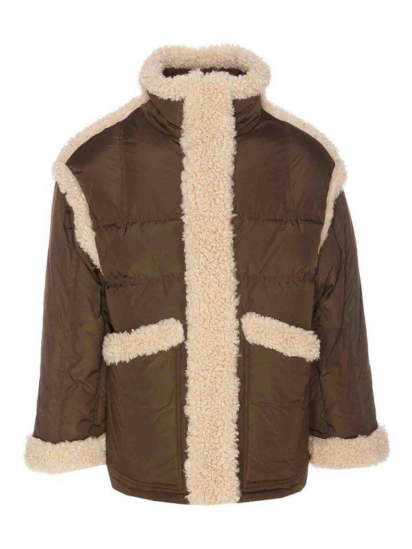 STAND STUDIO: short coats - Brown Dorothy Coat