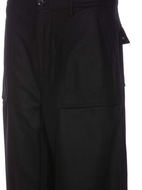 The Best Shops TEN C: pantaloni shorts - Pantaloni Neri