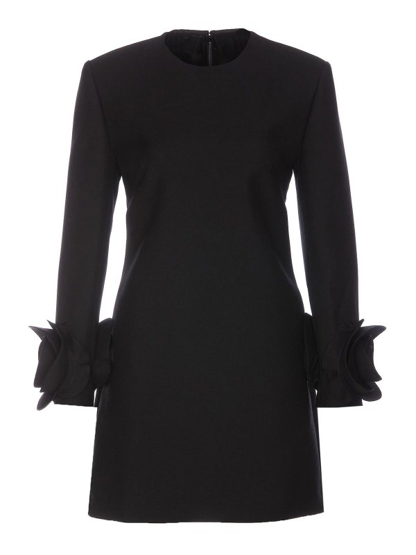 VALENTINO GARAVANI: ショートドレス - ショートドレス - 黒