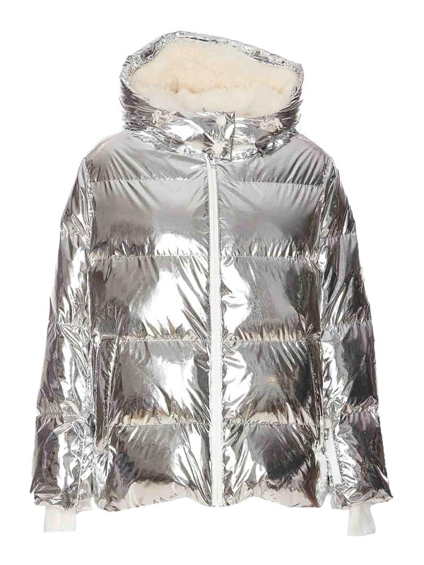 YVES SALOMON: casual jackets - White Down Jacket
