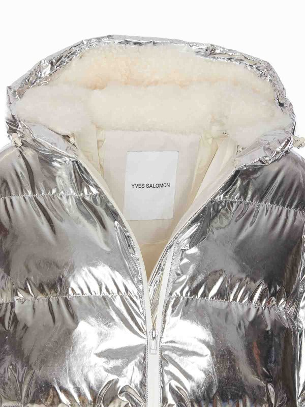 White Down Jacket shop online: YVES SALOMON