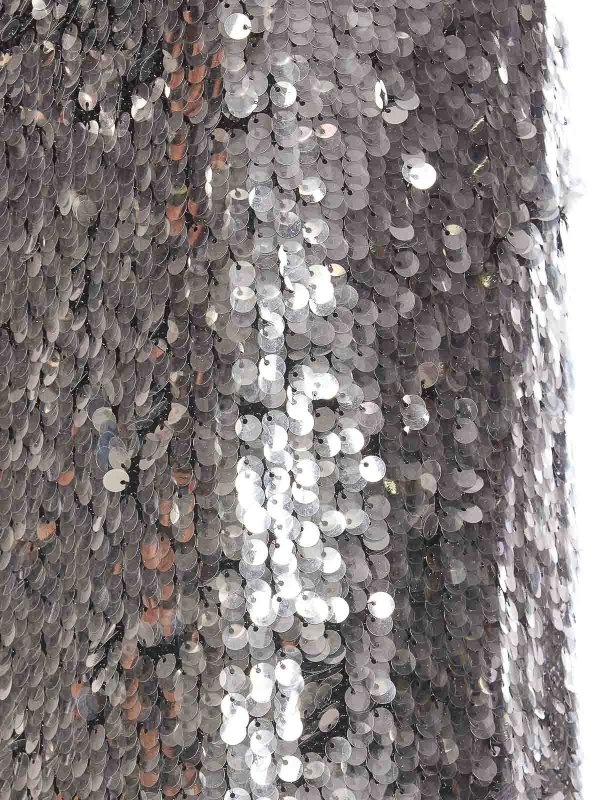 The Best Shops Pinko: ニーレングススカート＆ミディ丈 - 膝丈/ミディスカート - 銀