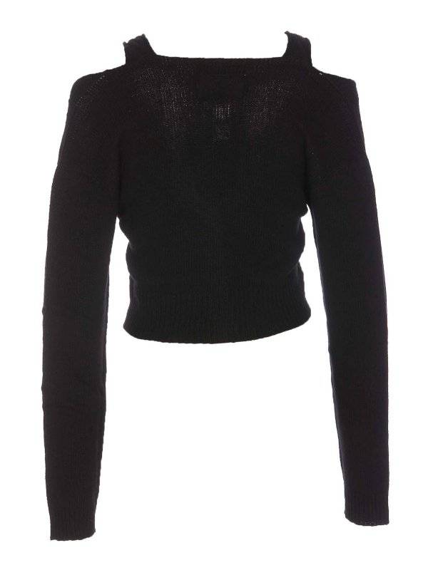 TWINSET: cardigans online - Cropped Cardigan