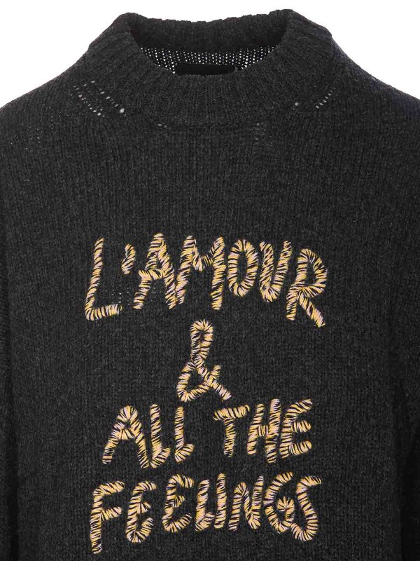 クルーネック - グレー shop online: ZADIG&VOLTAIRE