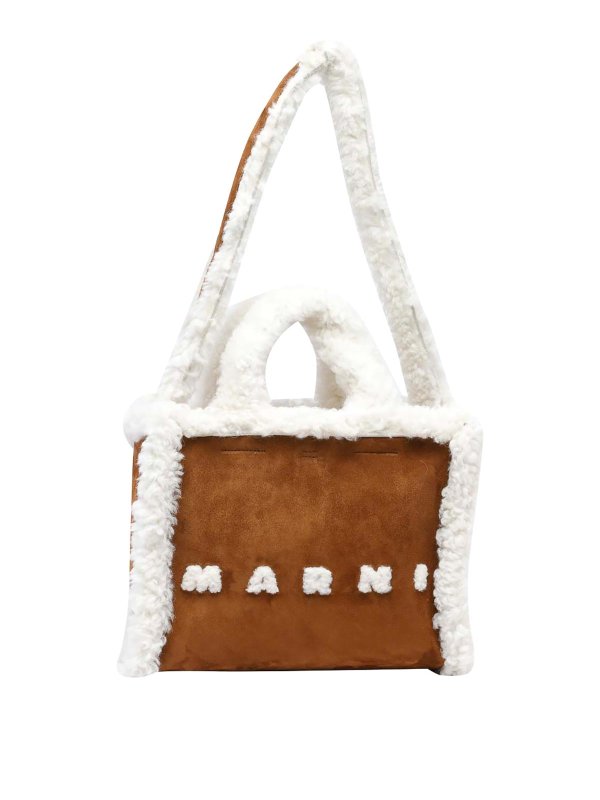 Marni: borse a tracolla - Borsa tote est/ovest