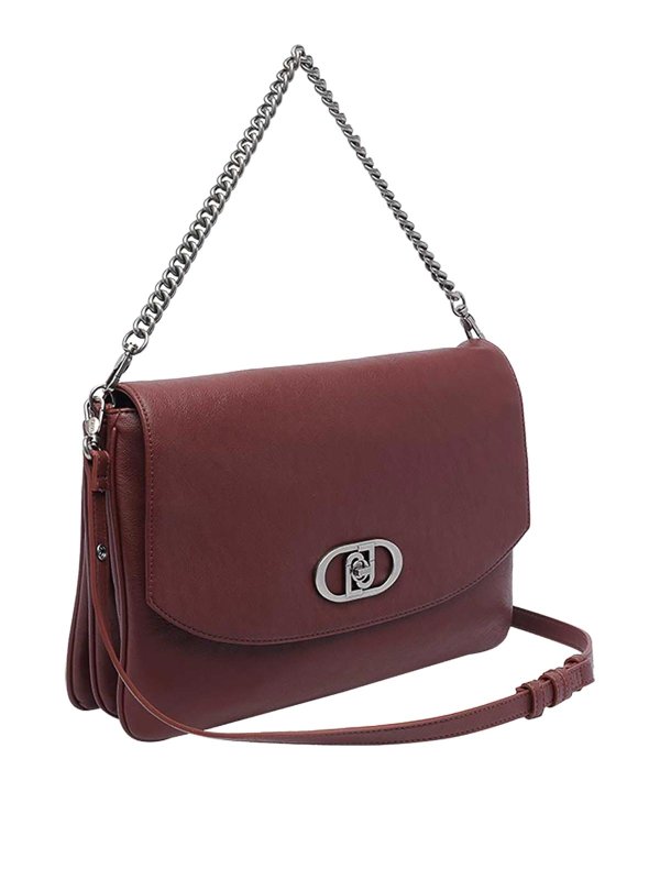 Liu Jo: borse a tracolla online - Borsa a tracolla grande con logo