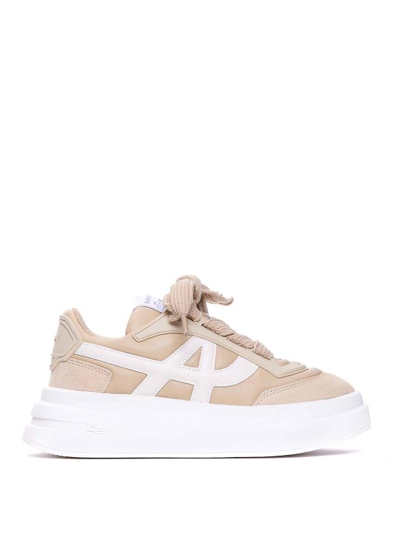 ASH: Chaussures de sport - Baskets - Beige