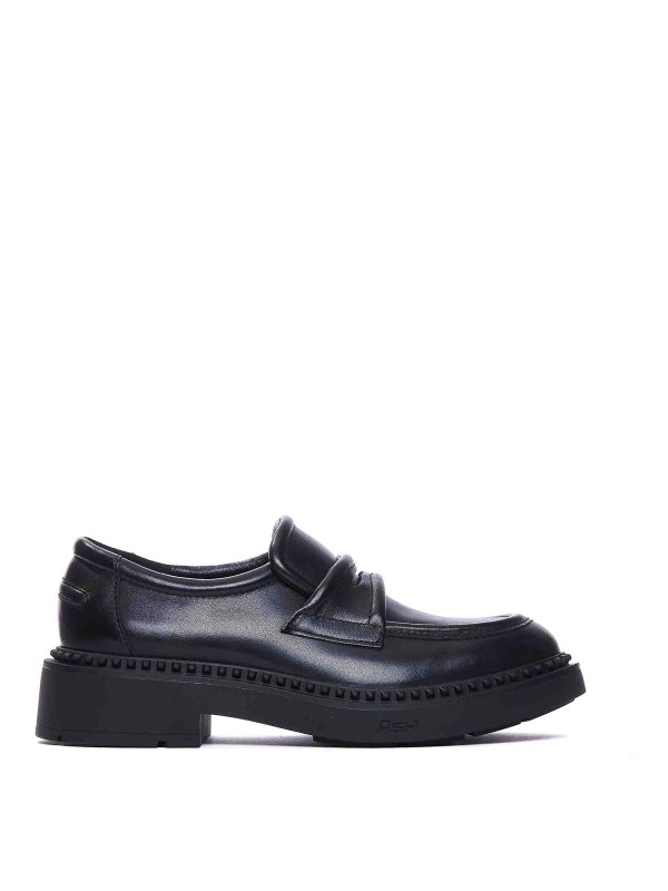 ASH: Loafers & Slippers - Black Miracle Loafers
