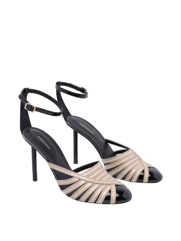 SALVATORE FERRAGAMO: court shoes online - Strappy Pumps