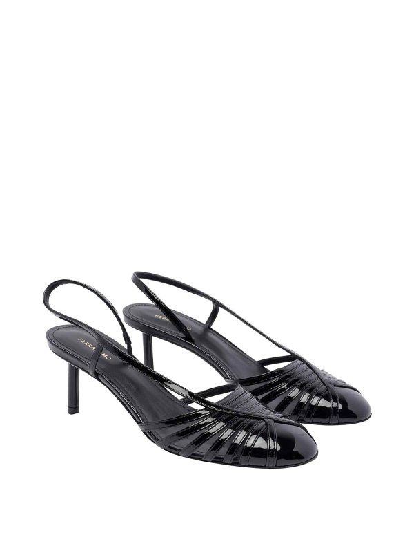 SALVATORE FERRAGAMO: Escarpins online - Chaussures À Talon - Noir