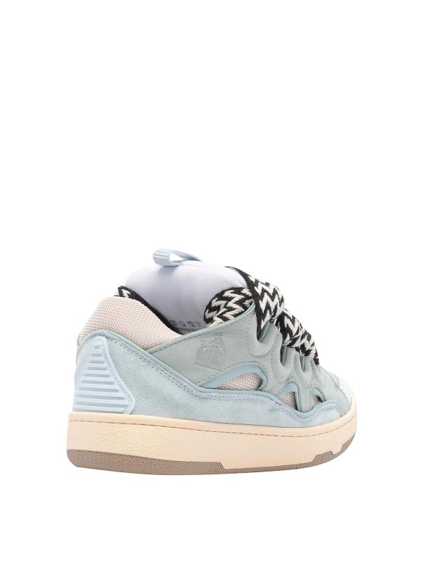 The Best Shops LANVIN: trainers - Light Blue Curb Sneakers