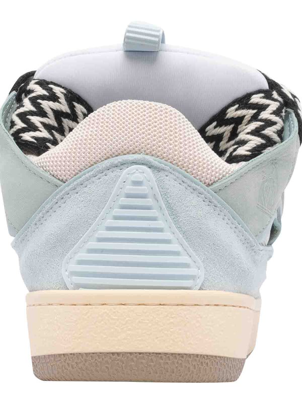 Light Blue Curb Sneakers shop online: LANVIN