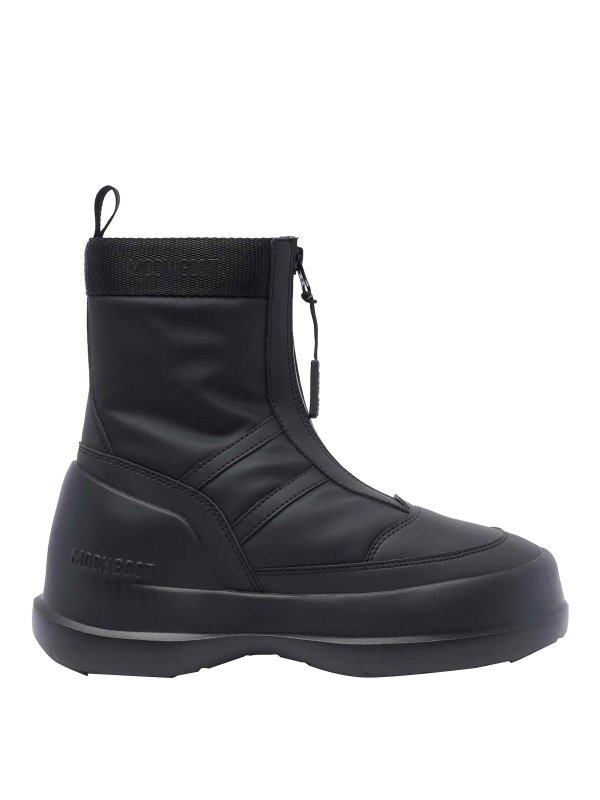 Moon Boot: Bottes - Bottes - Noir