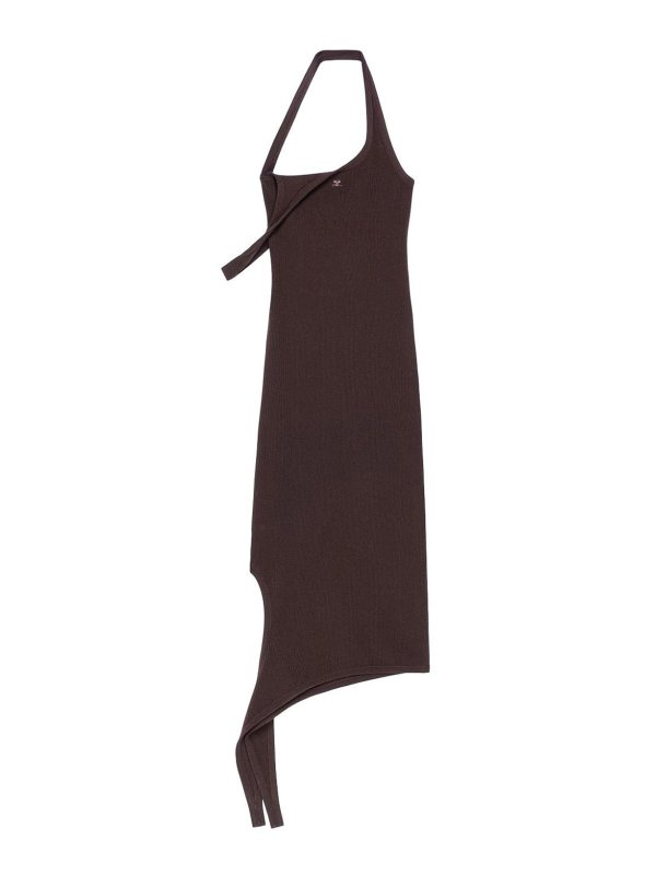 Courreges: マキシドレス - マキシドレス - ブラウン