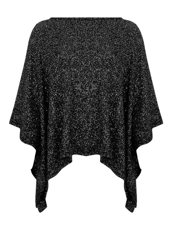 D.EXTERIOR: Capes & Ponchos - Cape - Noir
