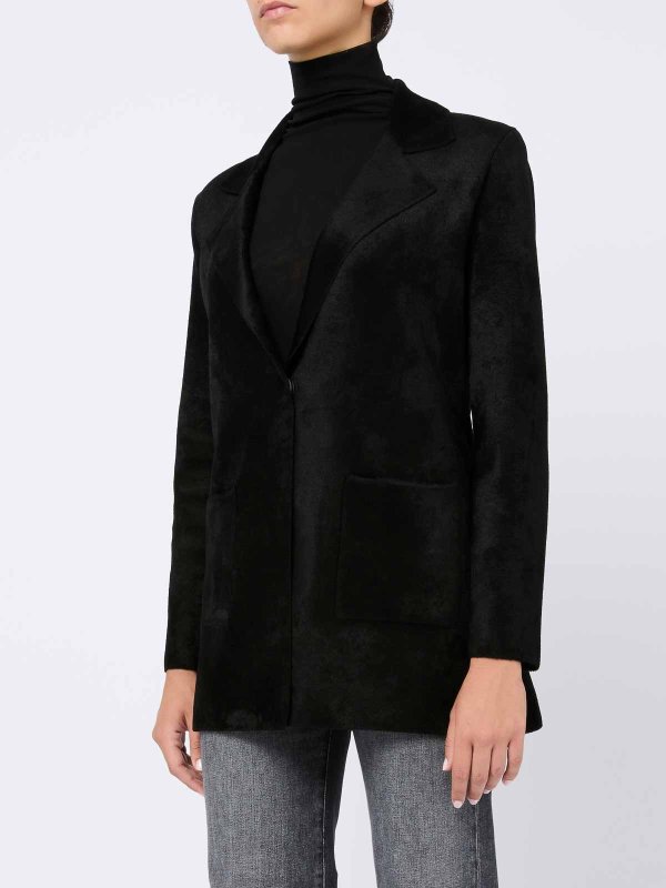 D.EXTERIOR: giacche blazer online - Blazer monopetto in velluto