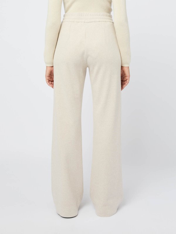 Wide-Leg Trousers With Drawstring At Waist shop online: D.EXTERIOR