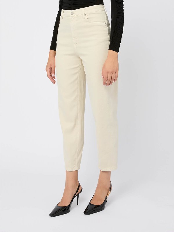 The Best Shops DONDUP: bootcut jeans - Bessie Low-Rise Cotton Jeans