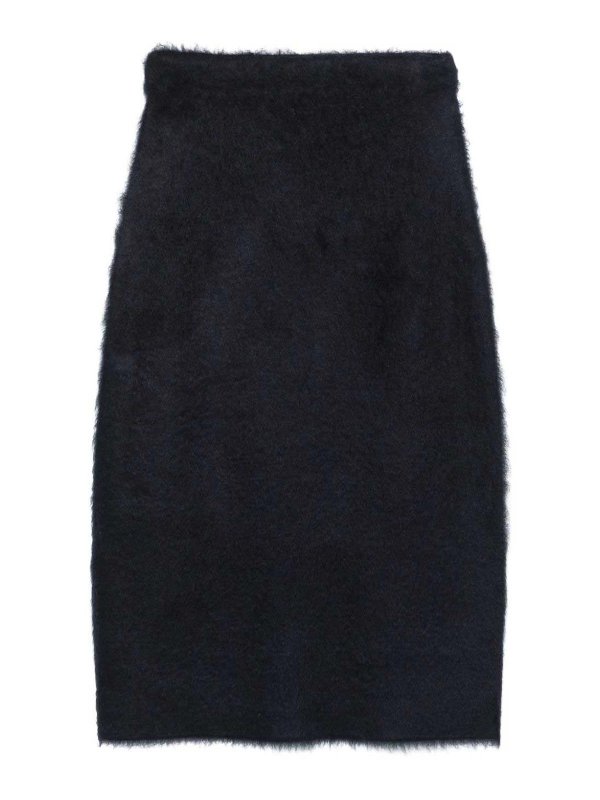 FABIANA FILIPPI: Knee length skirts & Midi - Midi Skirt In Brushed Wool