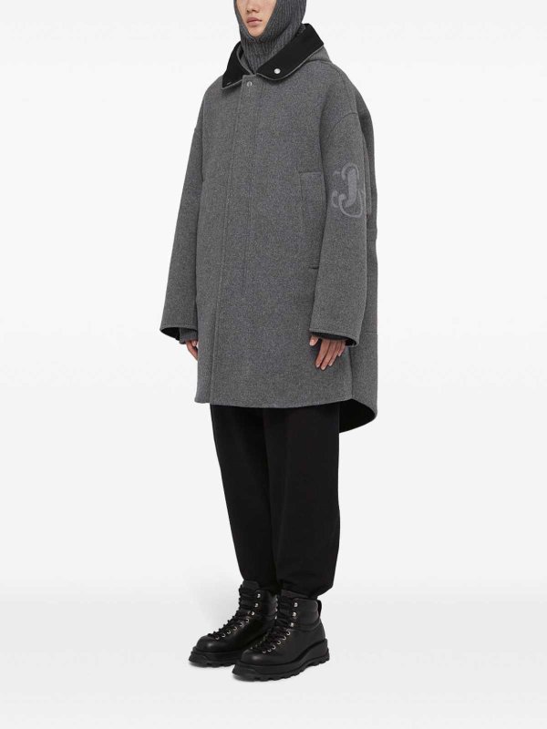 Parka - Grau shop online: JIL SANDER