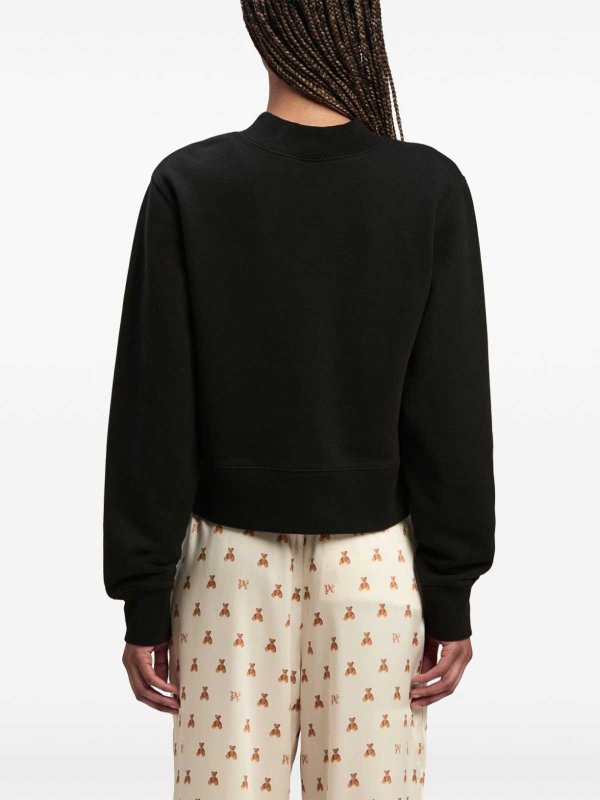 Pull Col Rond - Noir shop online: Palm Angels