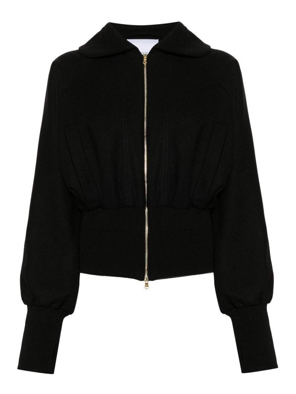 PATOU: カジュアルジャケット - カジュアルジャケット - 黒