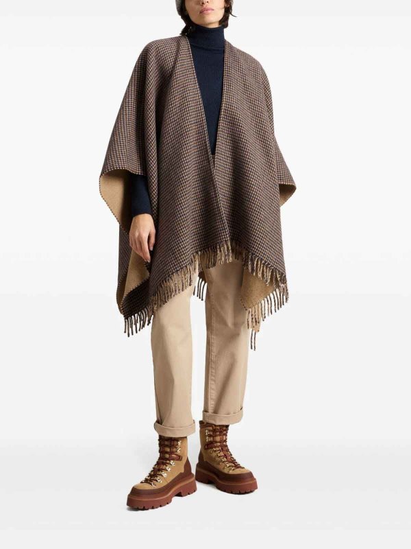 WOOLRICH: ケープ＆ポンチョ online - ケープ/ポンチョ - ベージュ
