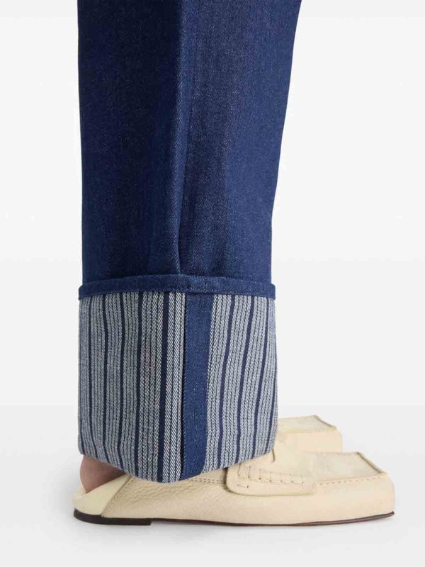 JACQUEMUS: Bootcut online - Bootcut Jeans - Blau