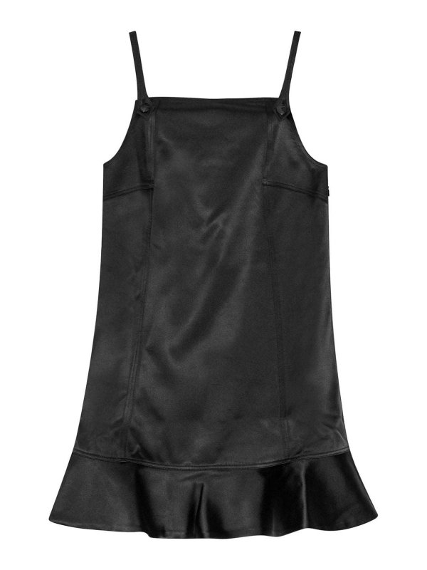 GANNI: Robes courtes - Robe Courte - Noir