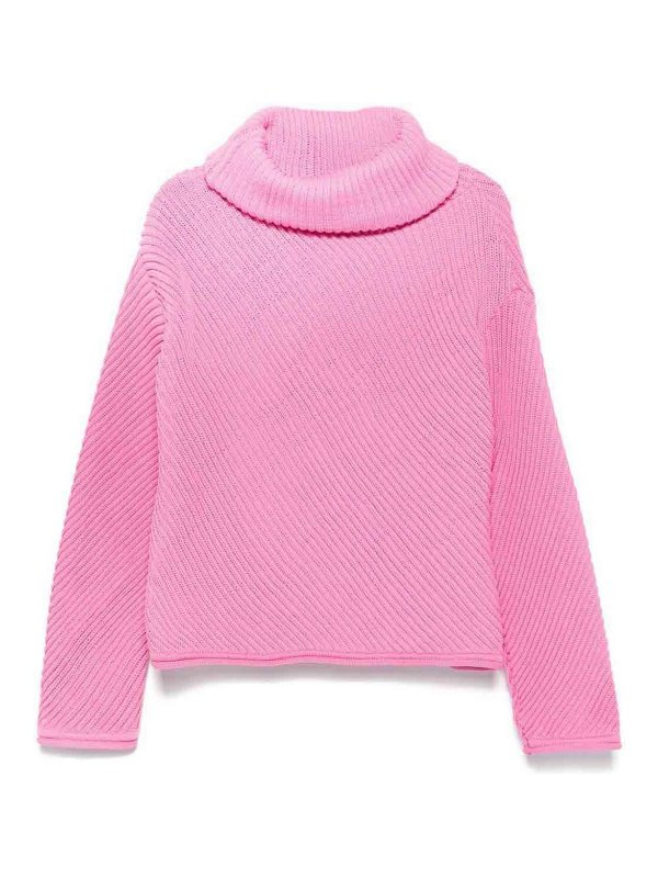 Philosophy di Lorenzo Serafini: crew necks - Ribbed Turtleneck Sweater