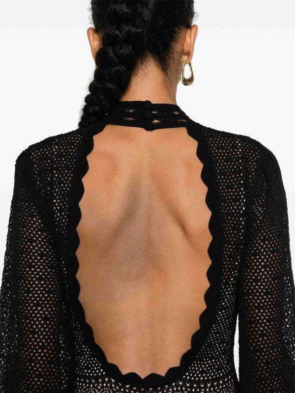 TWINSET: マキシドレス online - マキシドレス - 黒