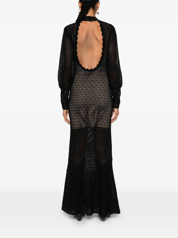 The Best Shops TWINSET: マキシドレス - マキシドレス - 黒