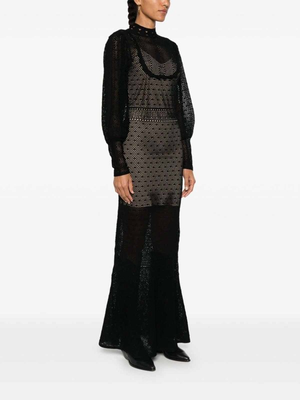 TWINSET buy online マキシドレス - 黒