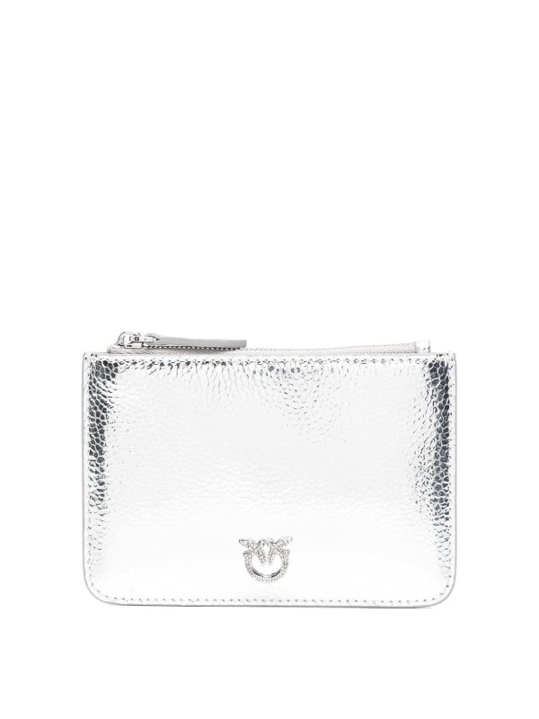 Pinko: 財布＆ポーチ - 財布 - 銀